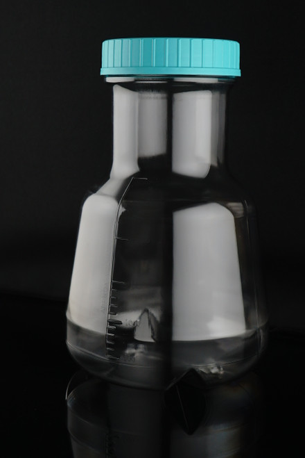 5l polycarbonate erlenmeyer shaker flask with plug cap rnase dnase free individually wrapped sterile 