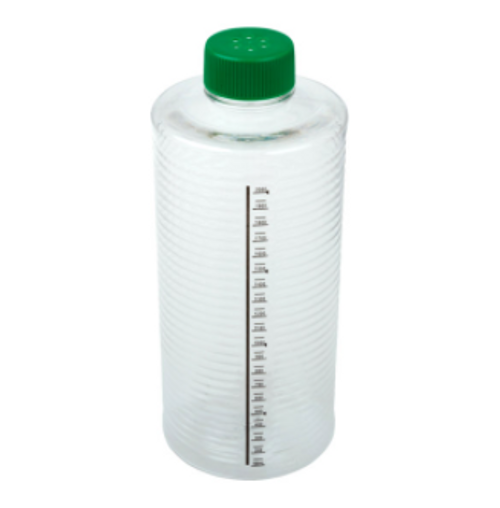1900cm polystyrene tissue culture treated roller bottle vented cap rnase and dnase free individually wrapped sterile 